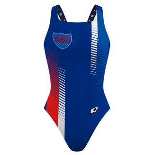 680 Drivers - Classic Strap Swimsuit