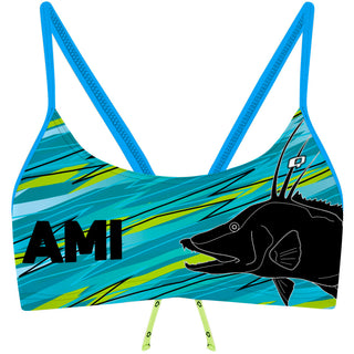 AMI HOGFISH 22 - Bandeau Bikini Top