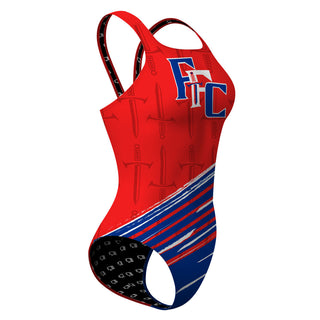 Fountain-Fort Carson Trojans - Classic Strap Swimsuit