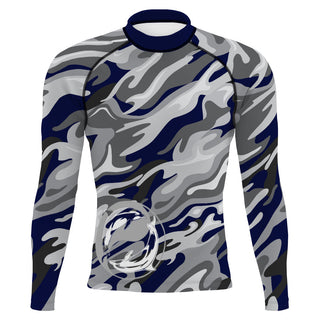 Douglas Dolfins - Men's Surf UPF50+ Long Sleeve Rash Guard