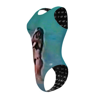Ozark Fun - Women's Waterpolo Swimsuit Cheeky Cut