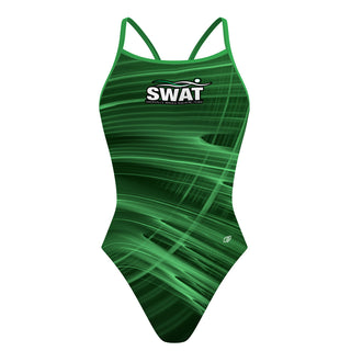 Sackville Waves Aquatic - Skinny Strap Swimsuit