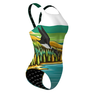 Vert Huard W2 - Classic Strap Swimsuit