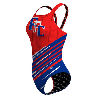 Fountain-Fort Carson Trojans - Classic Strap Swimsuit