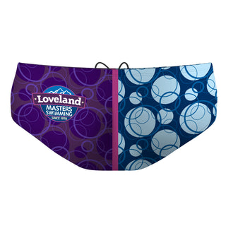 Loveland Masters Swimming - Classic Brief Swimsuit