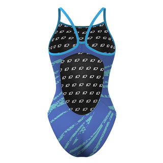 Cali Pirahnas - Skinny Strap Swimsuit