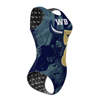 West Boca Bulls V2 - Women's Waterpolo Swimsuit Classic Cut