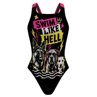 English Channel Crossing 27 - Classic Strap Swimsuit