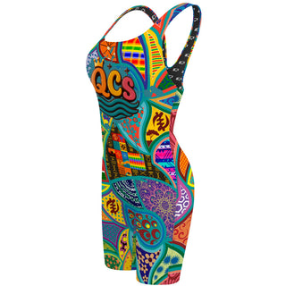 Evolutionary Aquatics - QCS - Classic Strap Long Knee Women Jammer