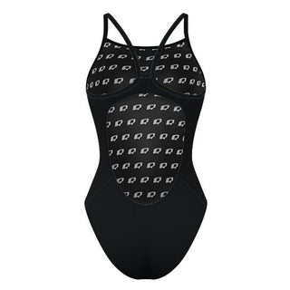 Colusa Cyclones - Solid Skinny Strap Swimsuit