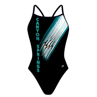 Canyon springs- Skinny Strap Swimsuit