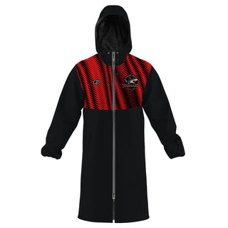 Johnnie Means Aquatic Tigersharks 26 Red - Swim Parka