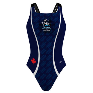 Calgary Aquamums - Classic Strap Swimsuit
