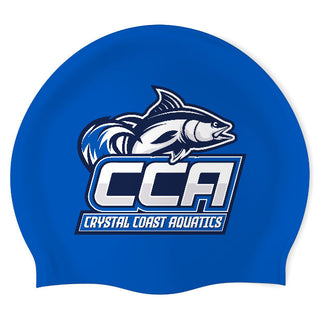 Crystal Coast Aquatics (RBL/03) - Wrinkle-Free Silicone Swimming Cap