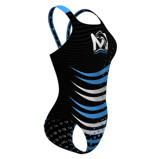 Meridian Killer Whales - Classic Strap Swimsuit