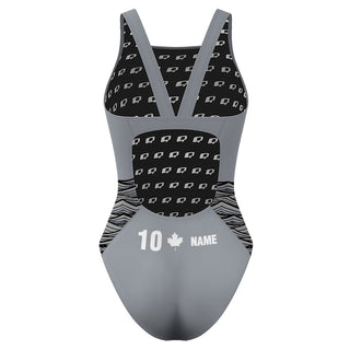 Canada East Underwater Hockey FV - Classic Strap Swimsuit