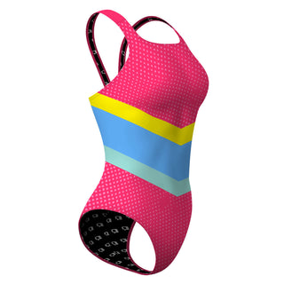 Excel Artistic Swimming Pink - Classic Strap Swimsuit
