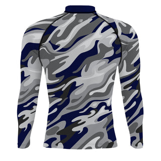 Douglas Dolfins - Men's Surf UPF50+ Long Sleeve Rash Guard