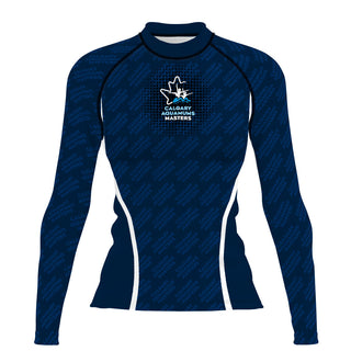 Calgary Aquamums - Women's Surf UPF50+ Long Sleeve Rash Guard