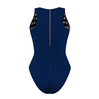 West Boca Bulls - Solid Women's Waterpolo Swimsuit Classic Cut - PERSONALIZED