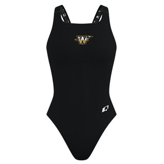 Arrow - Solid Classic Strap Swimsuit
