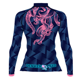 Denver Squid - Women's Surf UPF50+ Long Sleeve Rash Guard
