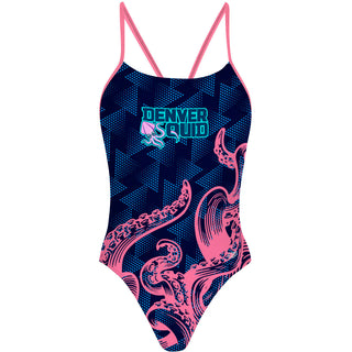 Denver Squid - "Y" Back Swimsuit