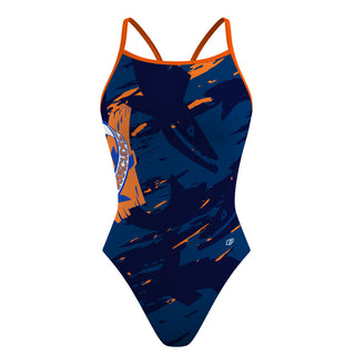 Prince George Barracudas - Skinny Strap Swimsuit