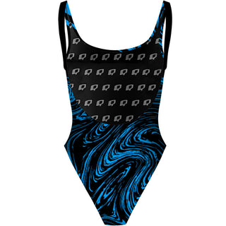 Tide (2 colors) - High Hip One Piece Swimsuit