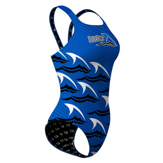 Carrollton Bluefins - Classic Strap Swimsuit