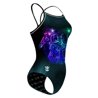 Aqua80s RCCL - Skinny Strap Swimsuit