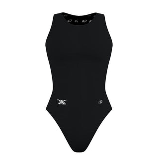 Hip Logo - Solid Women's Waterpolo Swimsuit Classic Cut