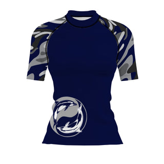 Douglas Dolfins - Women's Surf UPF50+ Short Sleeve Rash Guard