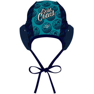 Gold Coast - Ear guard Navy - Field Players Water Polo Cap