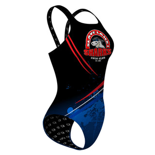 Slave Lake Sharks - Classic Strap Swimsuit