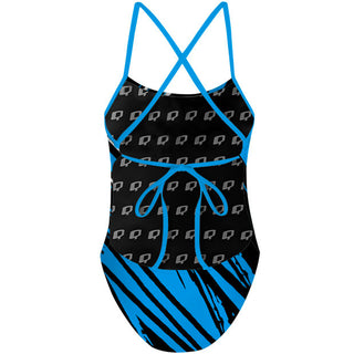 Dart (3 colors) - Tieback One Piece Swimsuit