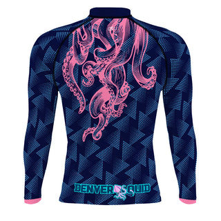 Denver Squid - Men's Surf UPF50+ Long Sleeve Rash Guard