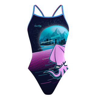 Sponsored Miami Vice - Skinny Strap Swimsuit