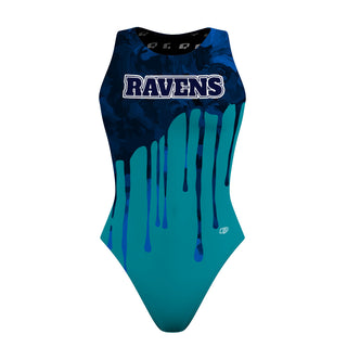 Auburne Riverside HS Ravens - Women's Waterpolo Swimsuit Classic Cut