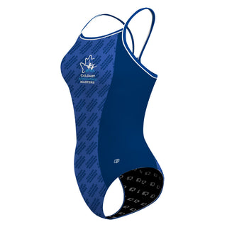 Calgary Aquamums - Skinny Strap Swimsuit