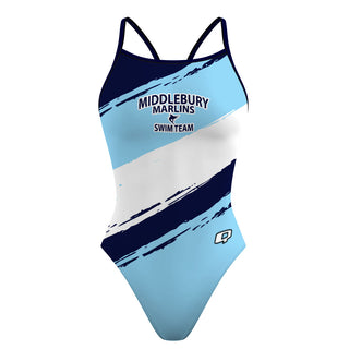 Middlebury Marlins 24 - Skinny Strap Swimsuit