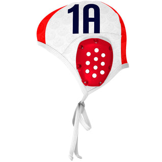 Gold Coast Goalie White cords - Water Polo Cap