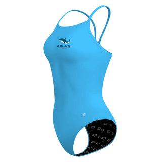 Dolfin Racing - Solid Skinny Strap Swimsuit