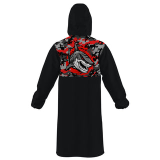 Johnnie Means Aquatics Tigersharks - NAME - Swim Parka