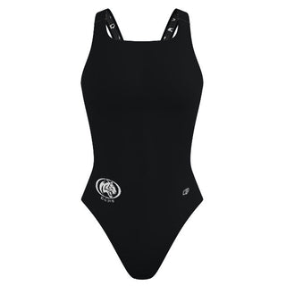 Escondido Charter HS - Solid Classic Strap Swimsuit - PERSONALIZED