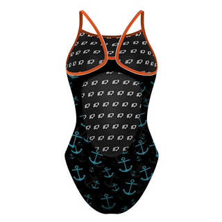 Cornwall Underwater Hockey Club - Skinny Strap Swimsuit