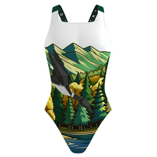 Vert Huard W1 - Classic Strap Swimsuit