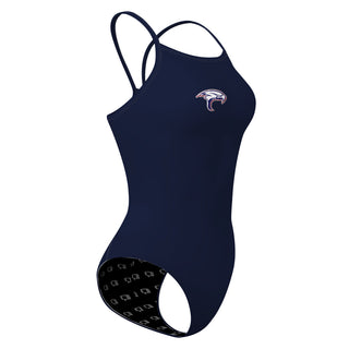 Freedom Falcons - Solid Skinny Strap Swimsuit