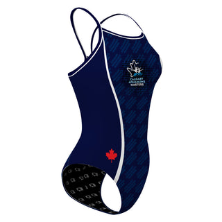 Calgary Aquamums - Skinny Strap Swimsuit