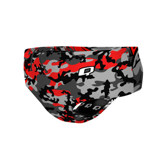 Johnnie Means Aquatics Tigersharks - Classic Brief Swimsuit